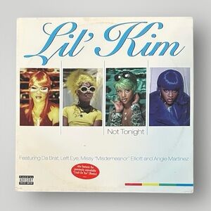 Lil’ Kim - Not Tonight / Crush On U (1997 Original) Single 12” Vinyl Record